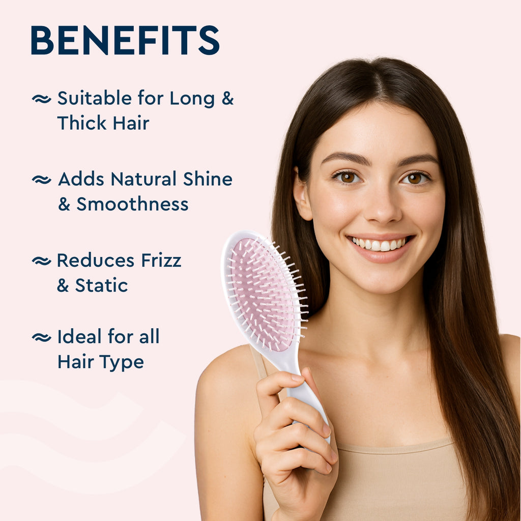 Tropical Bloom Oval Hair Brush