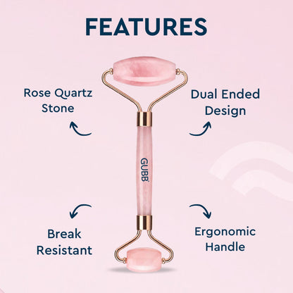 ROSE QUARTZ FACE ROLLER