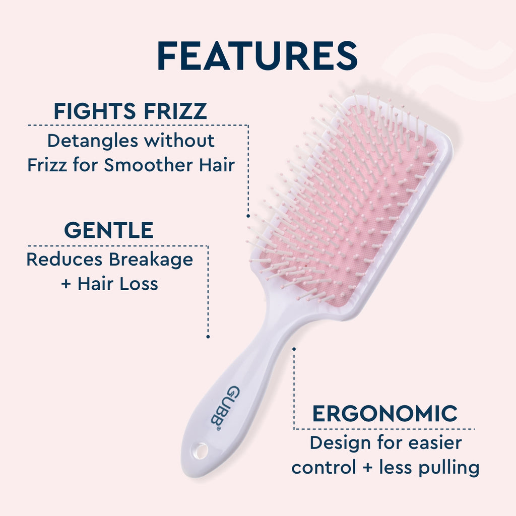 Tropical Bloom Paddle Hair Brush