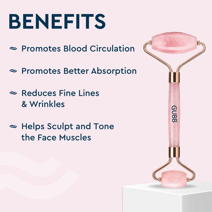 ROSE QUARTZ FACE ROLLER