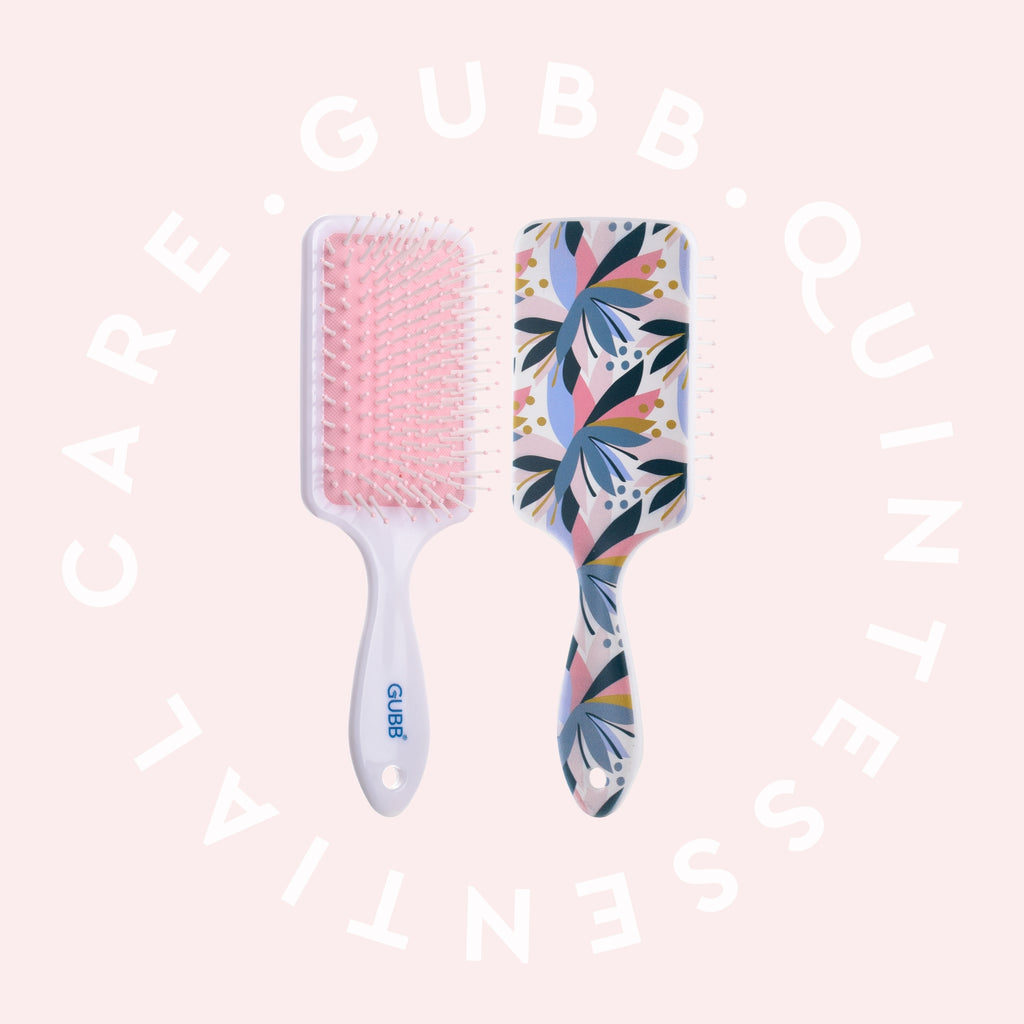 Tropical Bloom Paddle Hair Brush