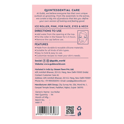 Ice Roller Pink (Face, Eye & Neck)