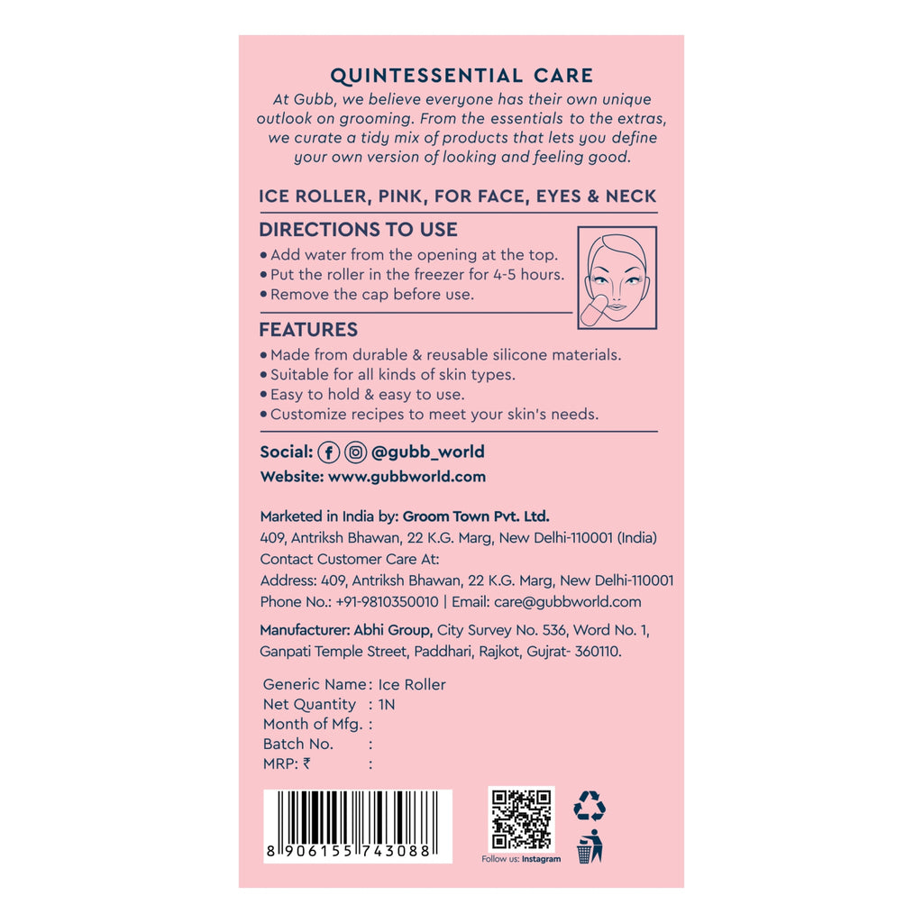 Ice Roller Pink (Face, Eye & Neck)