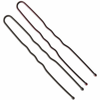 GUBB HAIR PIN 6CM CURVE 24PCS/SET (12 BLACK & 12 BROWN)