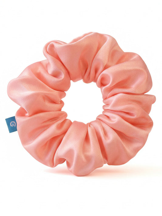 SATIN SCRUNCHIE (ROSE GOLD)