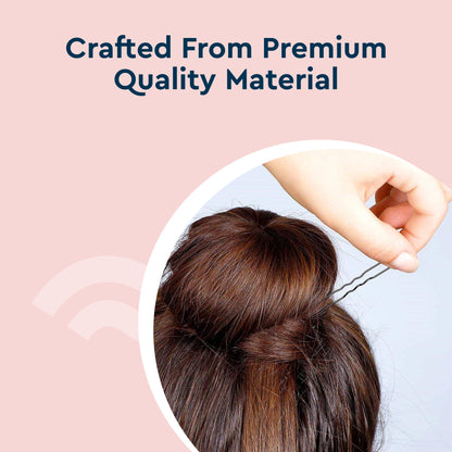 GUBB HAIR PIN 6CM CURVE 24PCS/SET (12 BLACK & 12 BROWN)