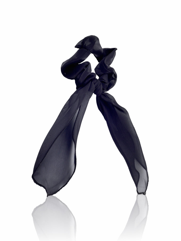 Noir Hues Scarf Scrunchie