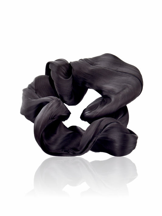 Black Sapphire Scrunchie