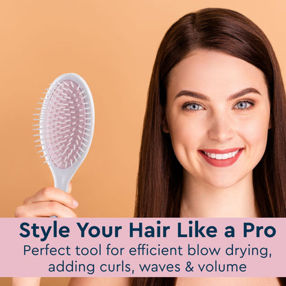 GUBB OVAL HAIR BRUSH (TOPICAL BOOM) GB-LH-045