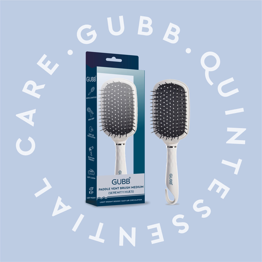 Serenity Hues Paddle Vent Hair Brush (Medium)