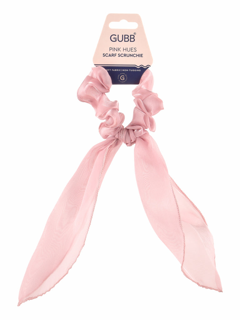 Pink Hues Scarf Scrunchie