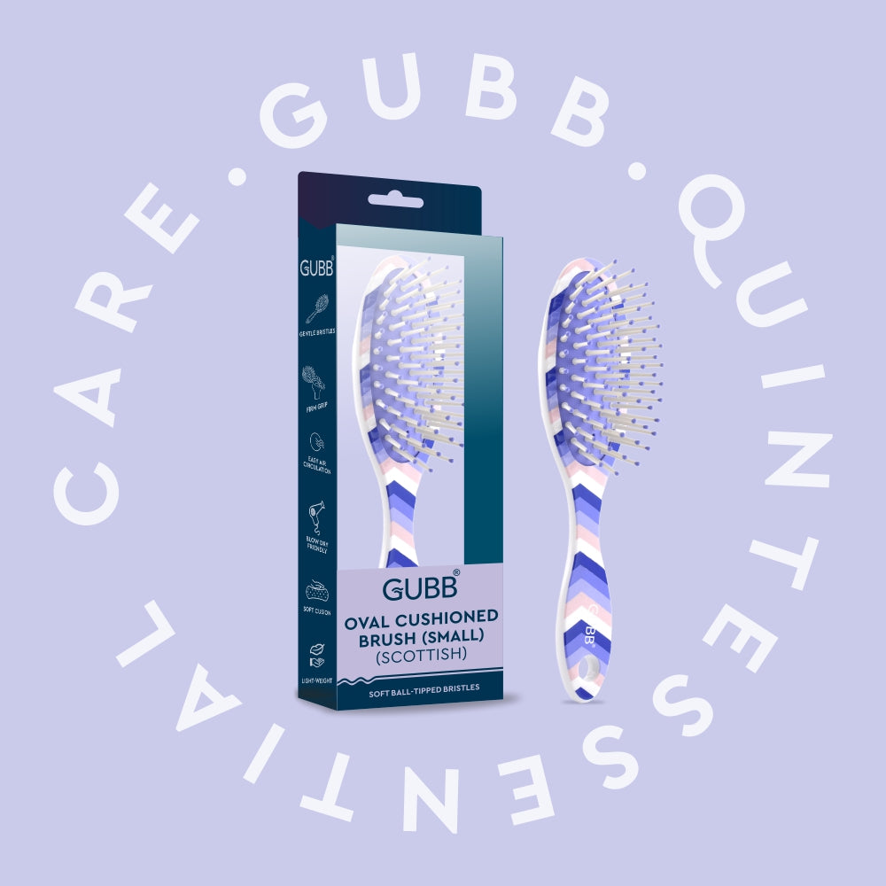 SCOTTISH OVAL CUSHIONED BRUSH (SMALL)