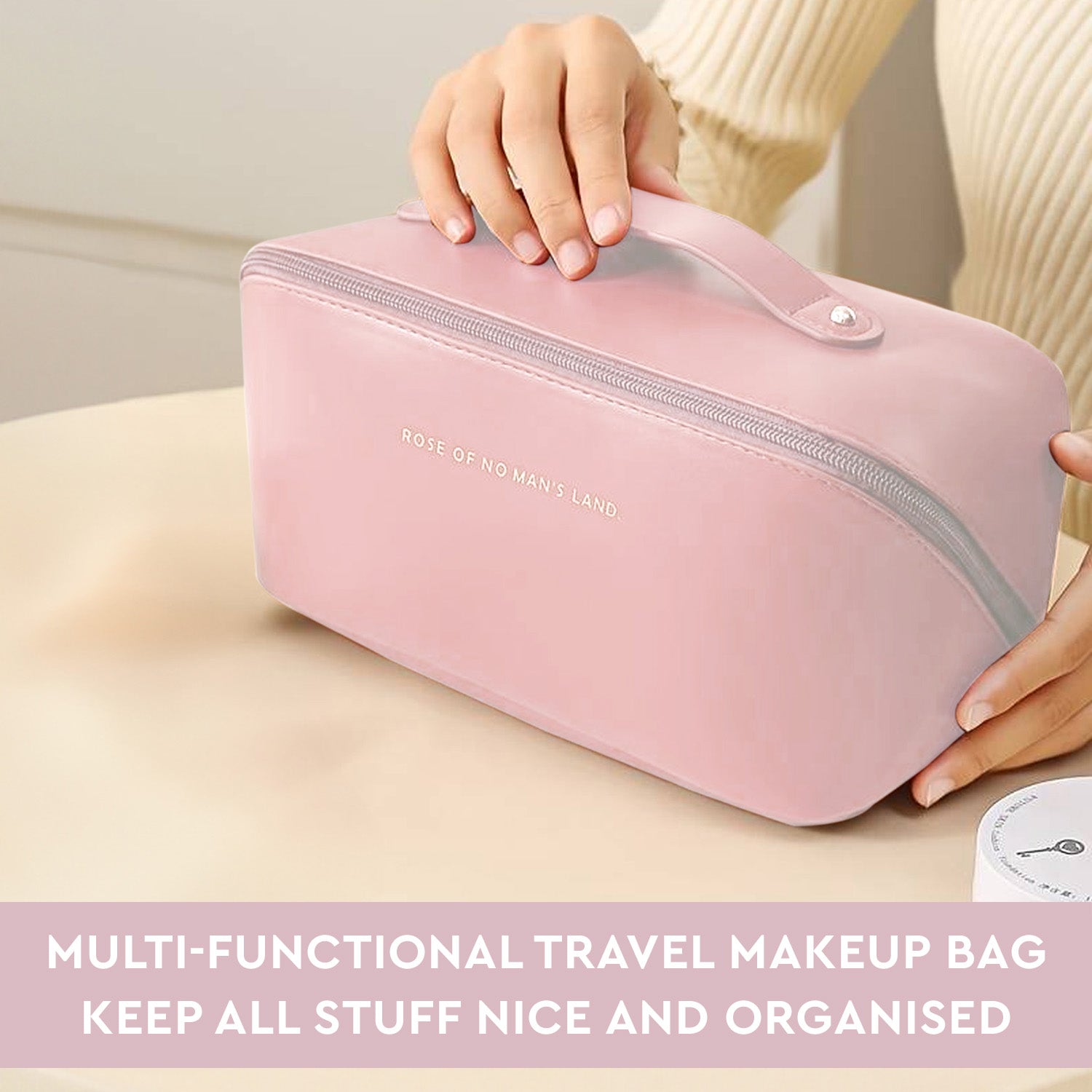 Makeup Organiser Bag Pink