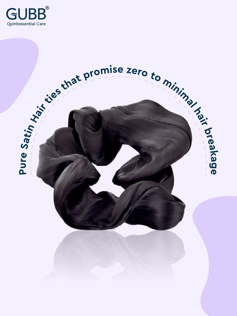 Black Sapphire Scrunchie