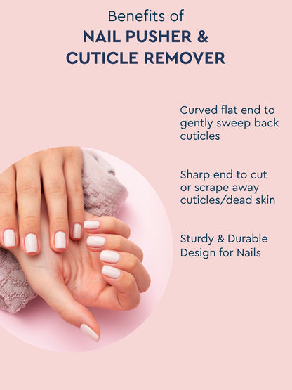 GUBB NAIL PUSHER AND CUTICLE REMOVER(DUAL)