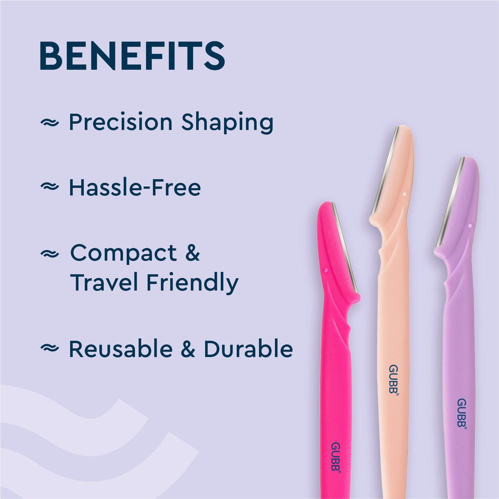 Facial Razors (Pack of 3)