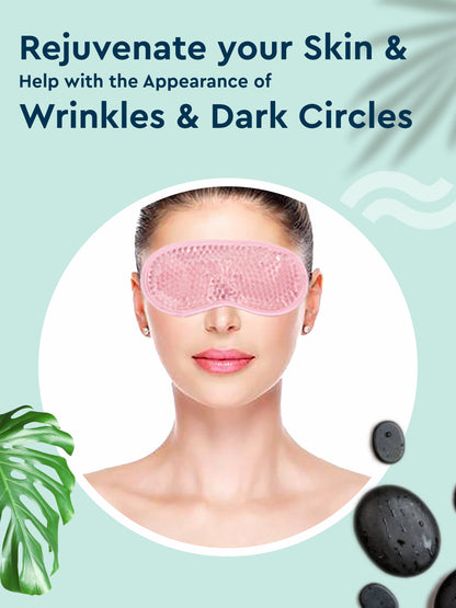 GUBB SMOOTHING GEL MASK WITH PRINTED PVC POUCH(PINK