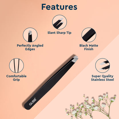 GUBB TWEEZER SLANT TIP