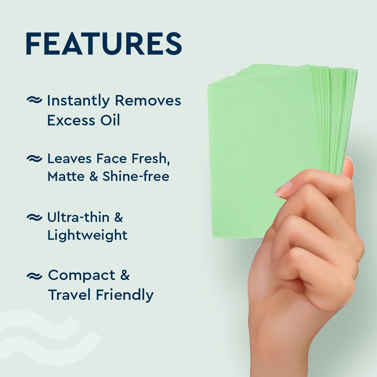 Oil Absorbing Sheets 50 Pcs