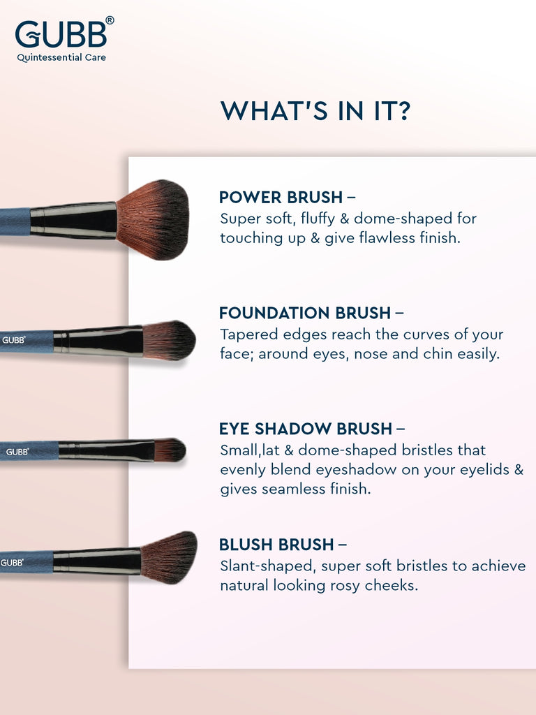 Makeup Brush Set Of 8
