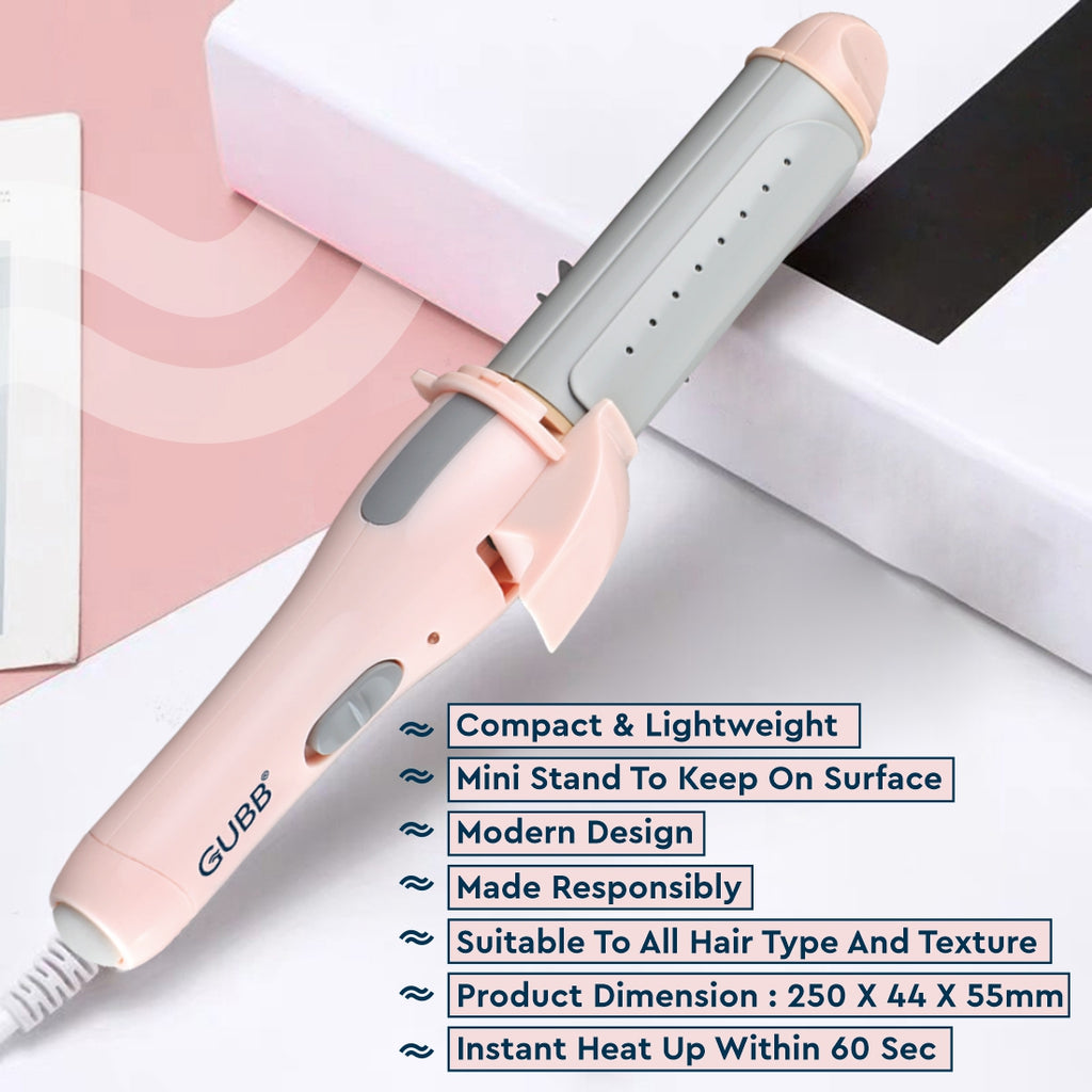 2 In 1 Hair Curler & Straightener (GB-007)