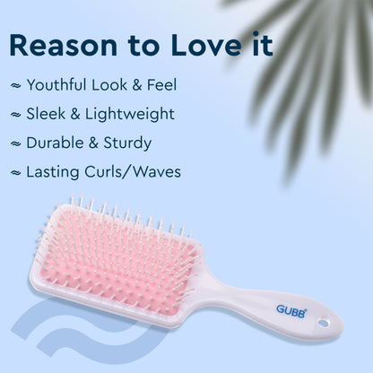 GUBB PADDLE HAIR BRUSH (TOPICAL BOOM) GB-LH-001