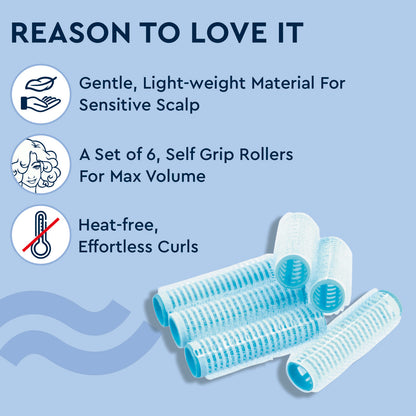 GUBB HAIR ROLLER (SMALL) 6S/SET