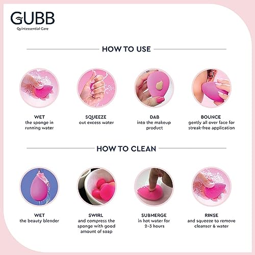 Beauty Blending Sponge Peach