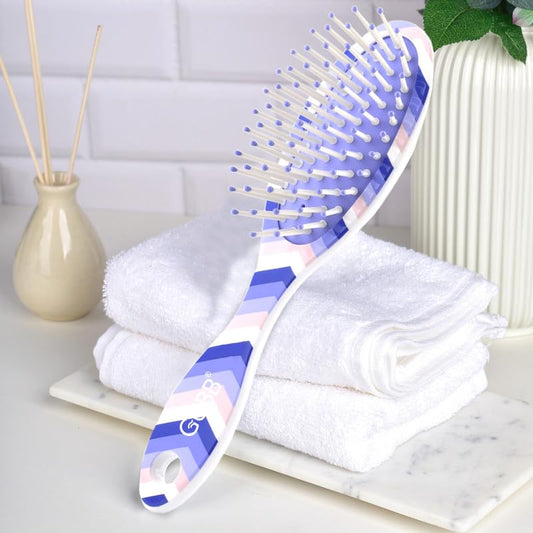 Scottish Oval Cushioned Hair Brush (Small)