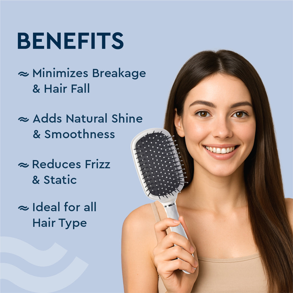 Serenity Hues Paddle Vent Hair Brush (Medium)