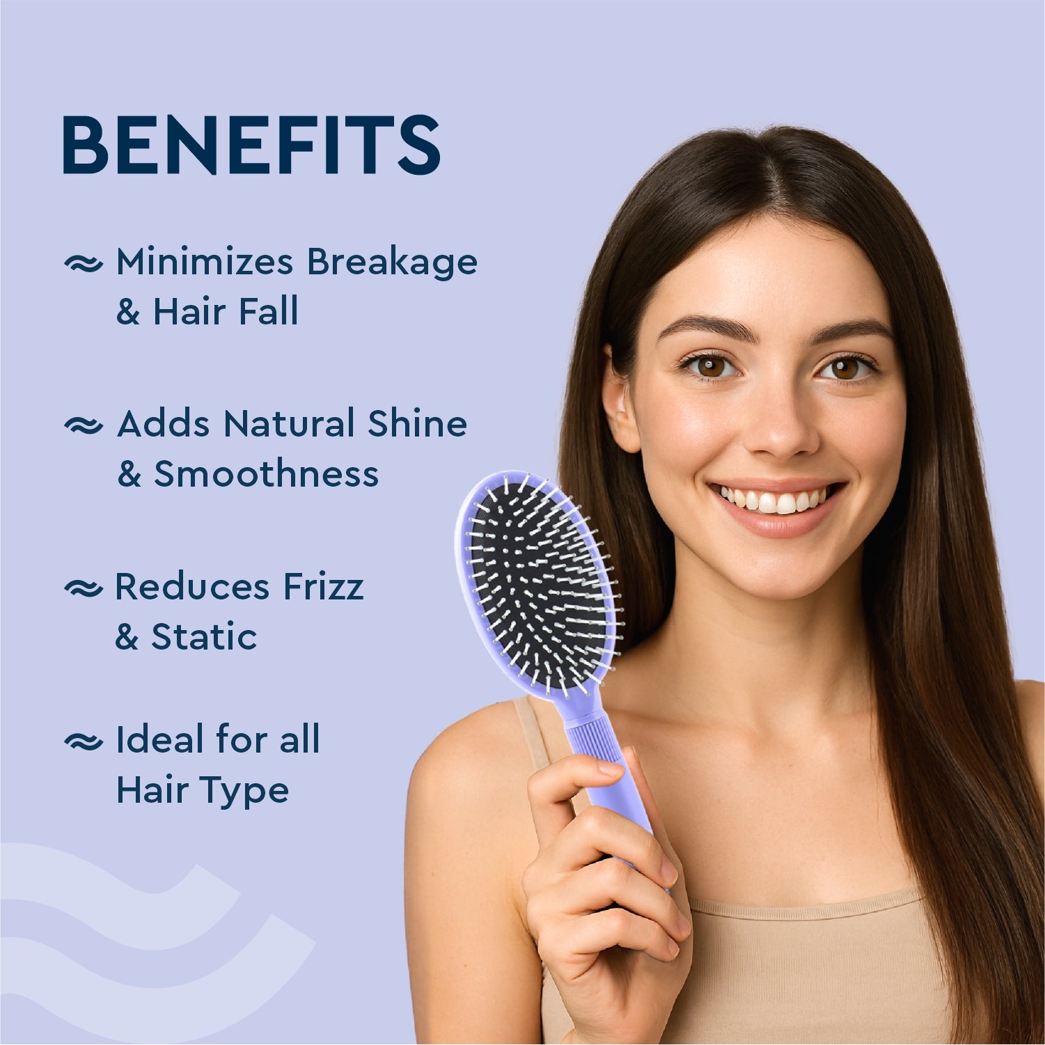 French Hues Oval Hair Brush