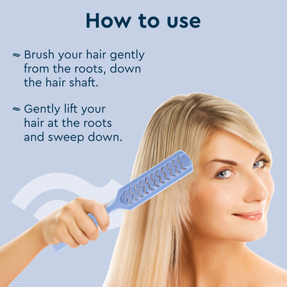 GUBB STYLING COMBO 1N VENT HAIR COMB + 1N HAIR BRUSH (SANTORINI HUES) GB-LH-036
