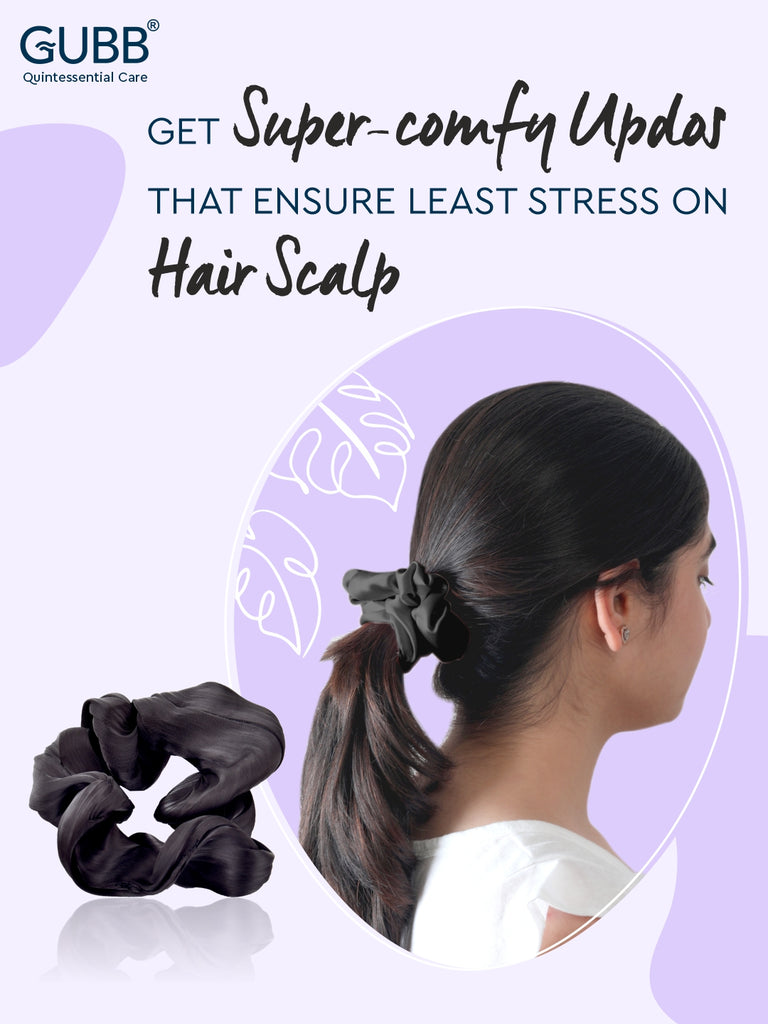 Black Sapphire Scrunchie