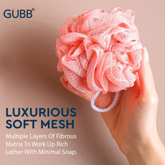 Sponge Loofah Round Pebble
