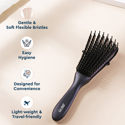 GUBB PADDLE DETANGLING HAIR BRUSH