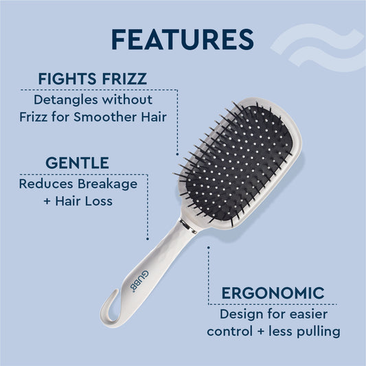 Serenity Hues Paddle Vent Hair Brush (Medium)