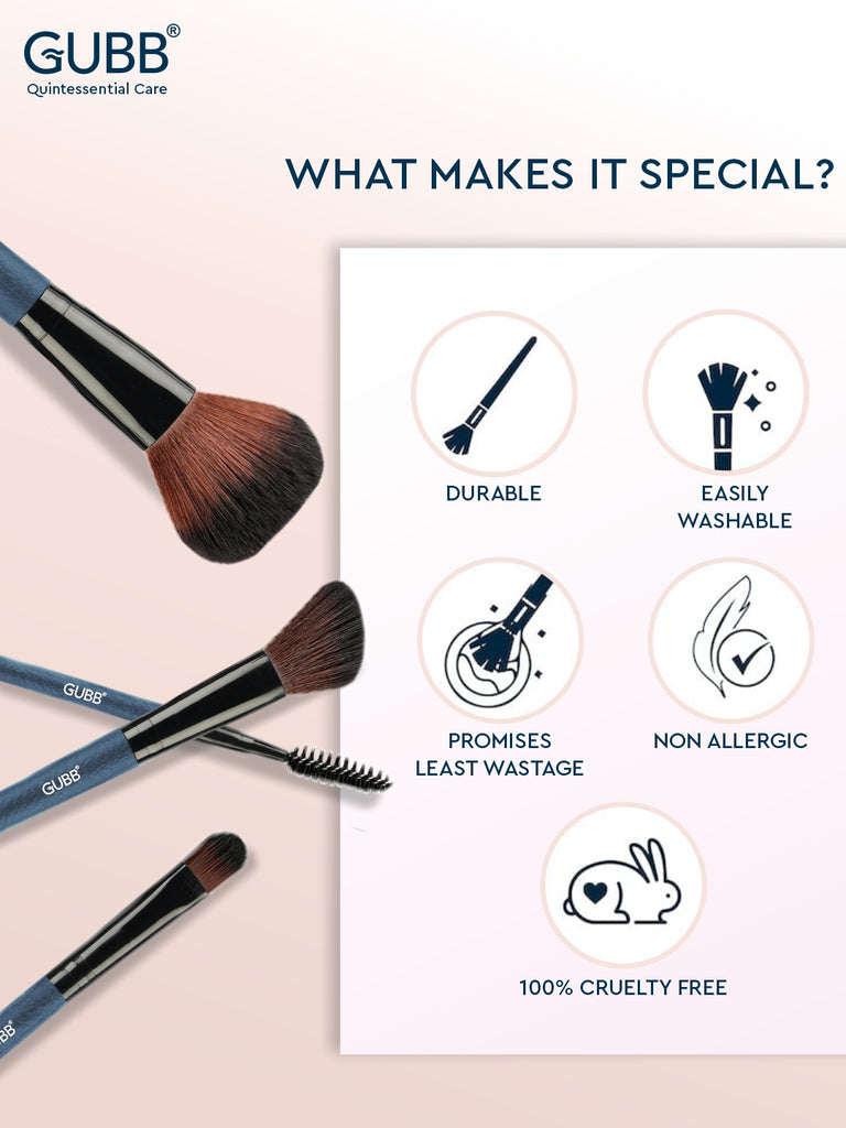 Makeup Brush Set Of 8
