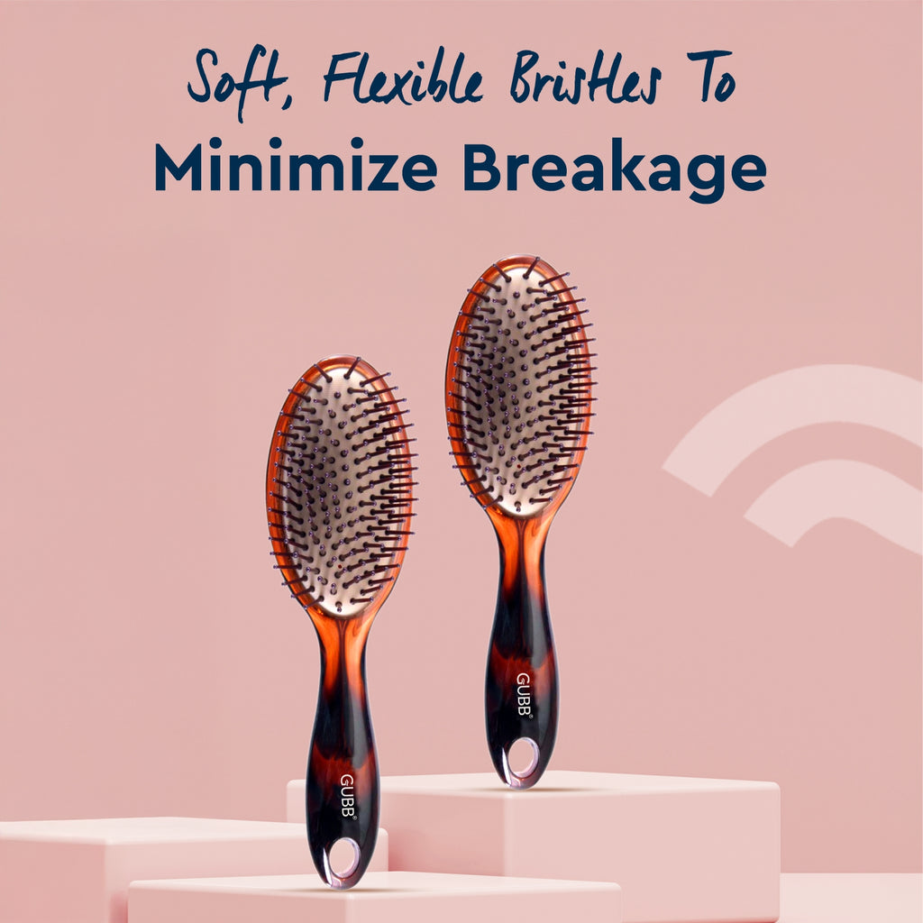 GUBB OVAL CUSHIONED BRUSH (SMALL)