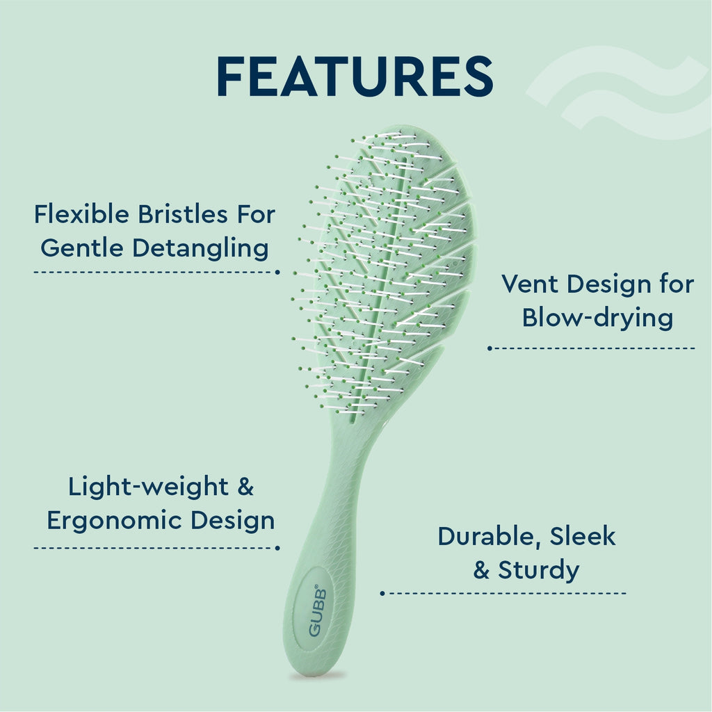 French Hues Vent Leaf Hair Brush