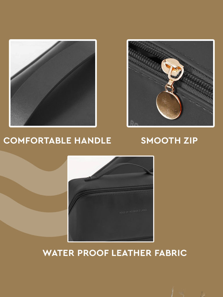 Makeup Organiser Bag Black
