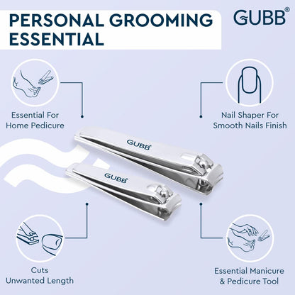 GUBB NAIL CLIPPER SET(LARGE & MEDIUM)