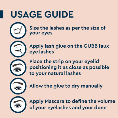 GUBB EYELASH SET PARTY STYLE