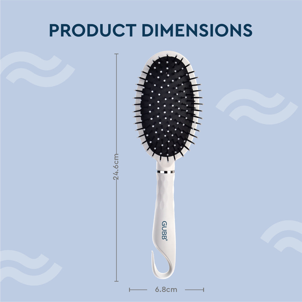 Serenity Hues Oval Cushion Hair Brush