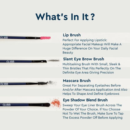 Gubb 8 Professional Makeup Brushes