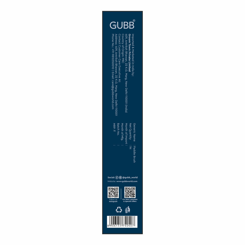 Serenity Hues Paddle Hair Brush