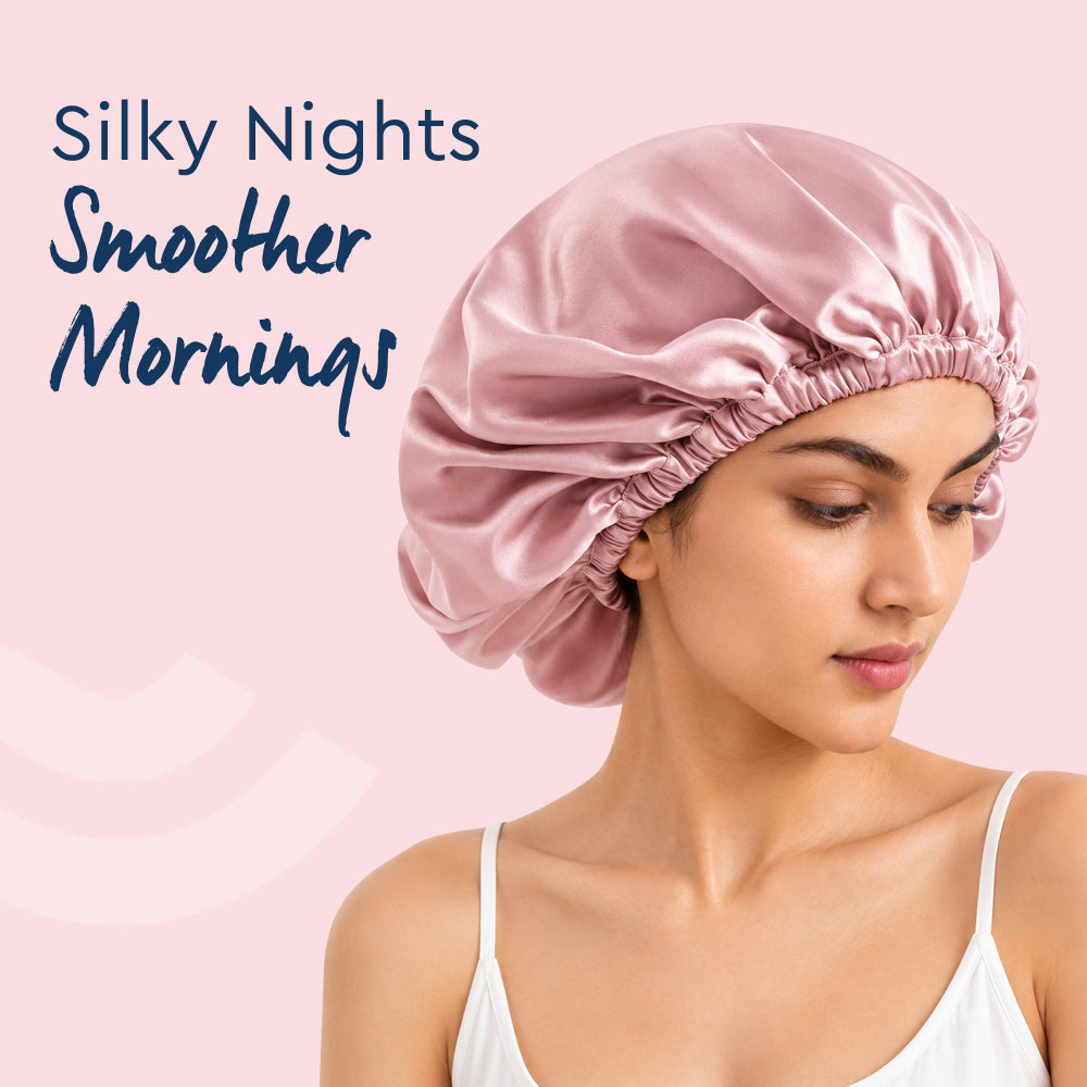 SATIN HAIR BONNET