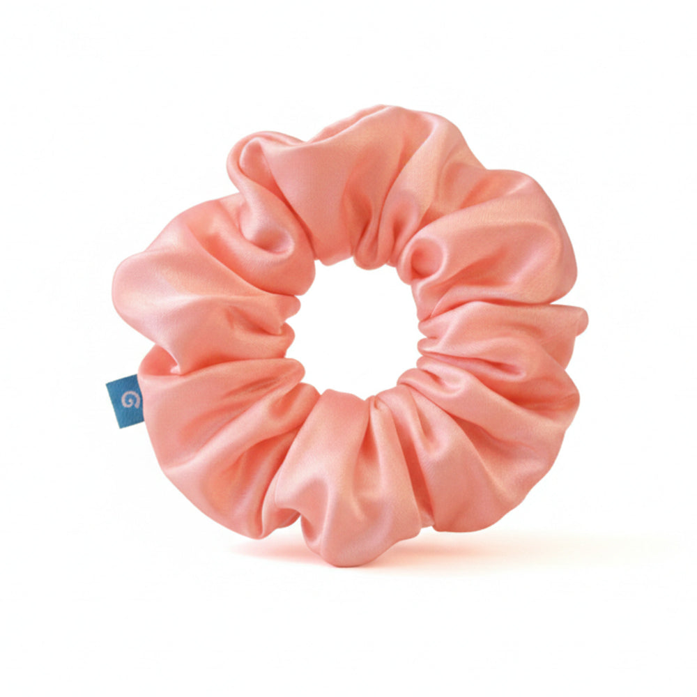 SATIN SCRUNCHIE (ROSE GOLD)