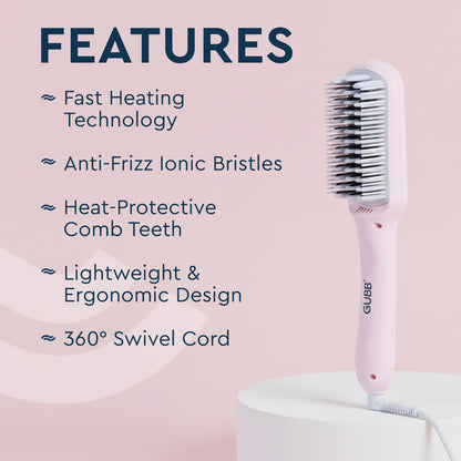 Hair Straightner Pink ( GB-650 )