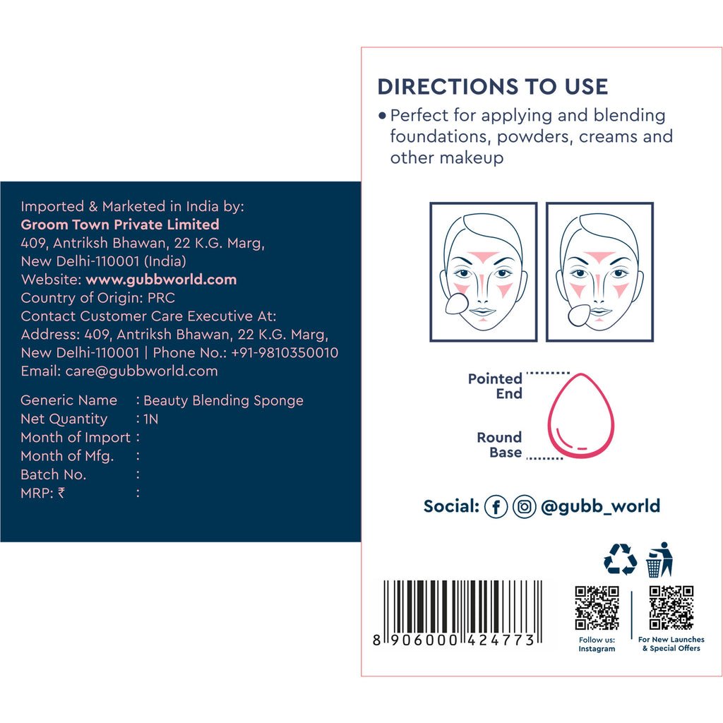 BEAUTY BLENDING SPONGE