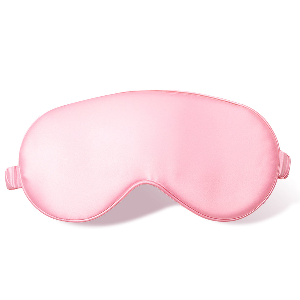 PINK SATIN EYE MASK